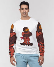 Load image into Gallery viewer, big neck burdie Men&#39;s Classic French Terry Crewneck Pullover
